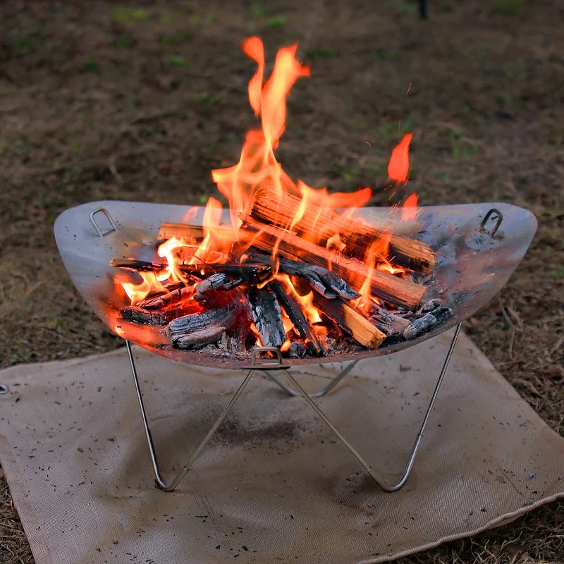 Outdoor Portable Wood Burning Platform, Camping Wood Stove, Stainless Steel Grill, Bonfire Stove
Outdoor Portable Wood Burning Platform, Camping Wood Stove, Stainless Steel Grill, Bonfire Stove