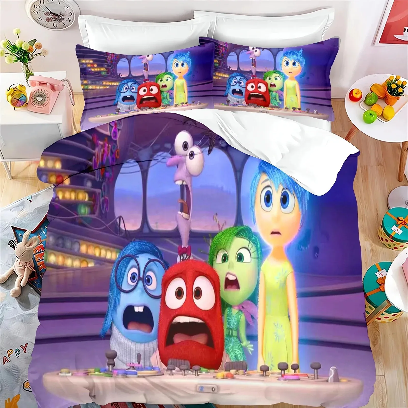 Inside Out Duvet Cover Cartoon Anime 3D Cute Girl Children's Bedroom Set Polyester Adult Gift 2/3pcs Bedding
Inside Out Duvet Cover Cartoon Anime 3D Cute Girl Children's Bedroom Set Polyester Adult Gift 2/3pcs Bedding