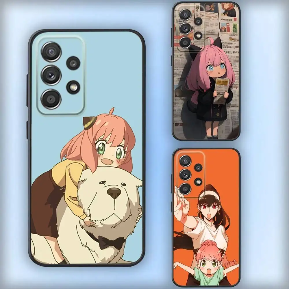 Cartoon S-Spy F-Familys Phone Case For Samsung S25,S24,S21,S22,S23,S30,Ultra,S20,Plus,Fe,Lite,Note,10,9,5G Black Cover
Cartoon S-Spy F-Familys Phone Case For Samsung S25,S24,S21,S22,S23,S30,Ultra,S20,Plus,Fe,Lite,Note,10,9,5G Black Cover