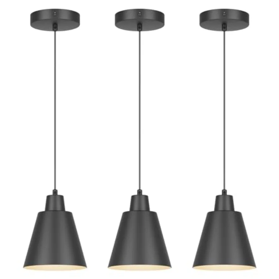 Industrial Pendant Lights Pendant Light Fixtures Vintage Kitchen Island Light with Metal Shade Farmhouse Pendant Lights for Din
Industrial Pendant Lights Pendant Light Fixtures Vintage Kitchen Island Light with Metal Shade Farmhouse Pendant Lights for Din