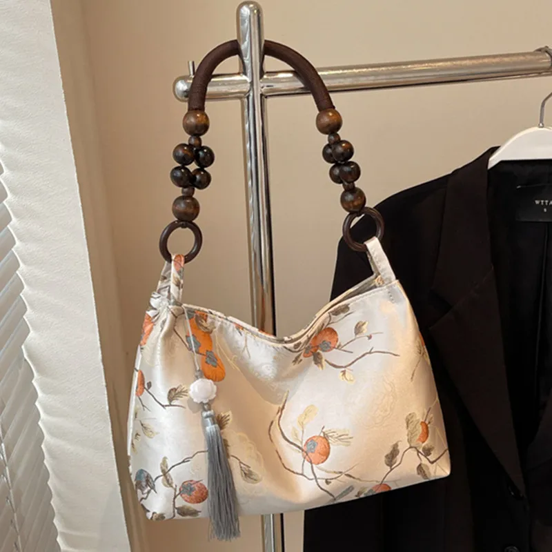 Vintage Beaded handle Bags Handmade Embroidery Flower With Handle Handbags For Women Fashion Underarm Bag Shoulder Bags Clutch
Vintage Beaded handle Bags Handmade Embroidery Flower With Handle Handbags For Women Fashion Underarm Bag Shoulder Bags Clutch