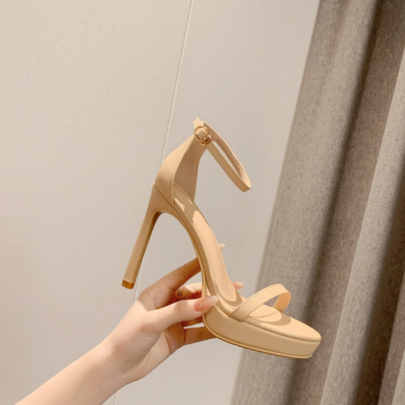 Shoes Beige High Heels All-Match Basketball Platform Sexy Pump Sandals Ladies 12cm Slimming Fine Crossdressers African African
Shoes Beige High Heels All-Match Basketball Platform Sexy Pump Sandals Ladies 12cm Slimming Fine Crossdressers African African