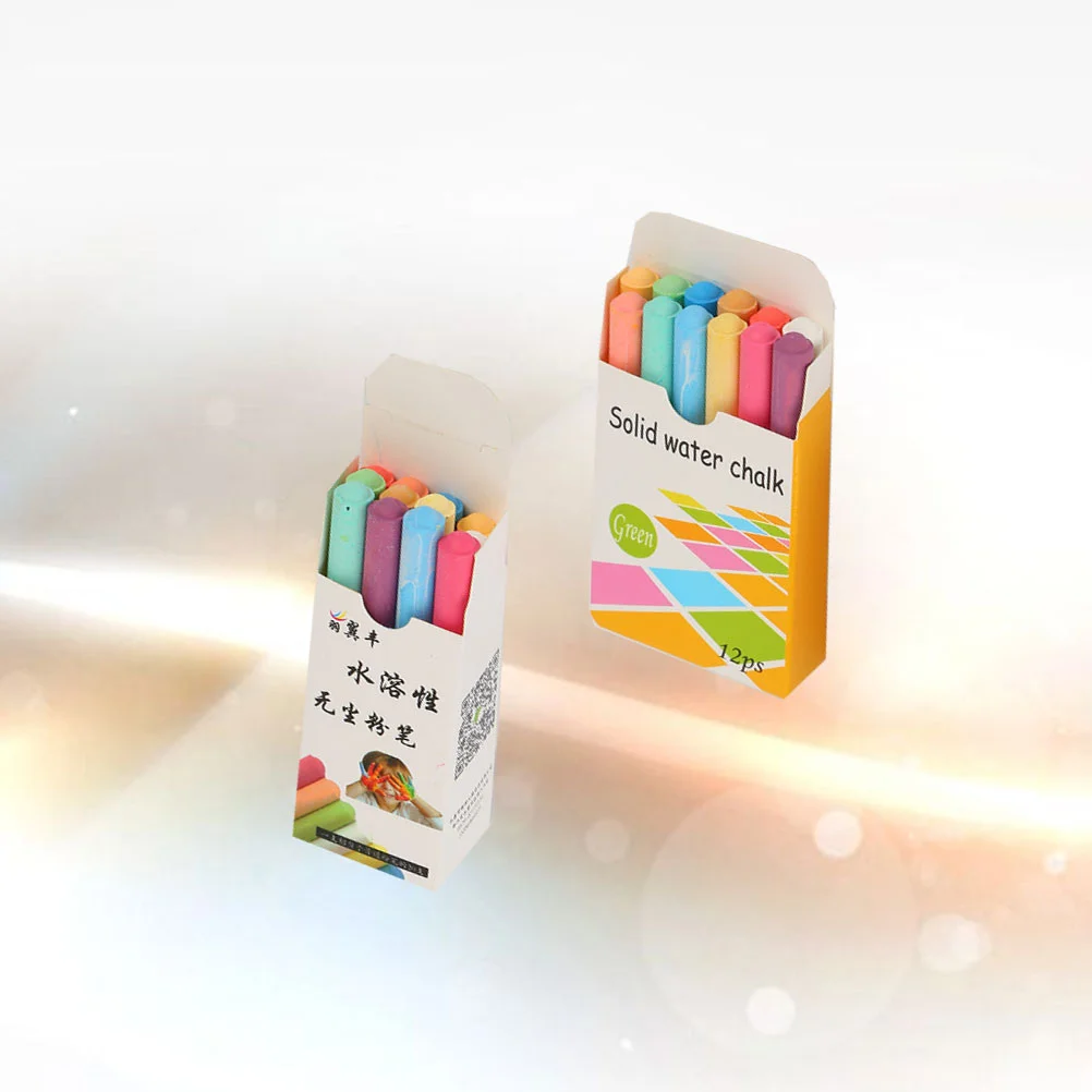 12 Pcs Pastel Pencils Water-based Chalk Makers Soluble Water-soluble Child Dust-free
12 Pcs Pastel Pencils Water-based Chalk Makers Soluble Water-soluble Child Dust-free