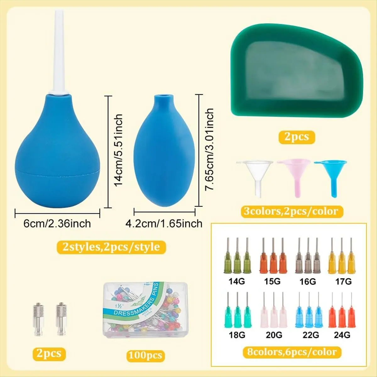 65 Piece Pottery Tools Ceramic Tip Applicator Bottles pottery tools Plastic
65 Piece Pottery Tools Ceramic Tip Applicator Bottles pottery tools Plastic