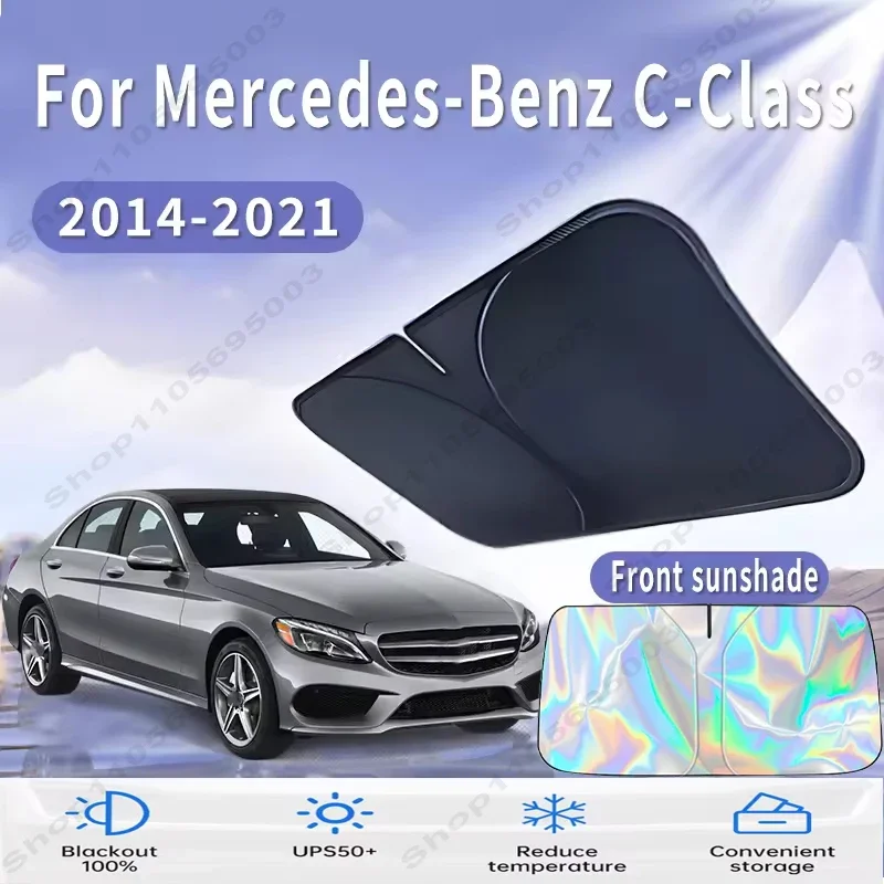 For Mercedes-Benz C-Class W205 2014~2021 Car Sun Viso Front Window Windshield Sunshade Heat Insulation Summer Sun UV Protection
For Mercedes-Benz C-Class W205 2014~2021 Car Sun Viso Front Window Windshield Sunshade Heat Insulation Summer Sun UV Protection