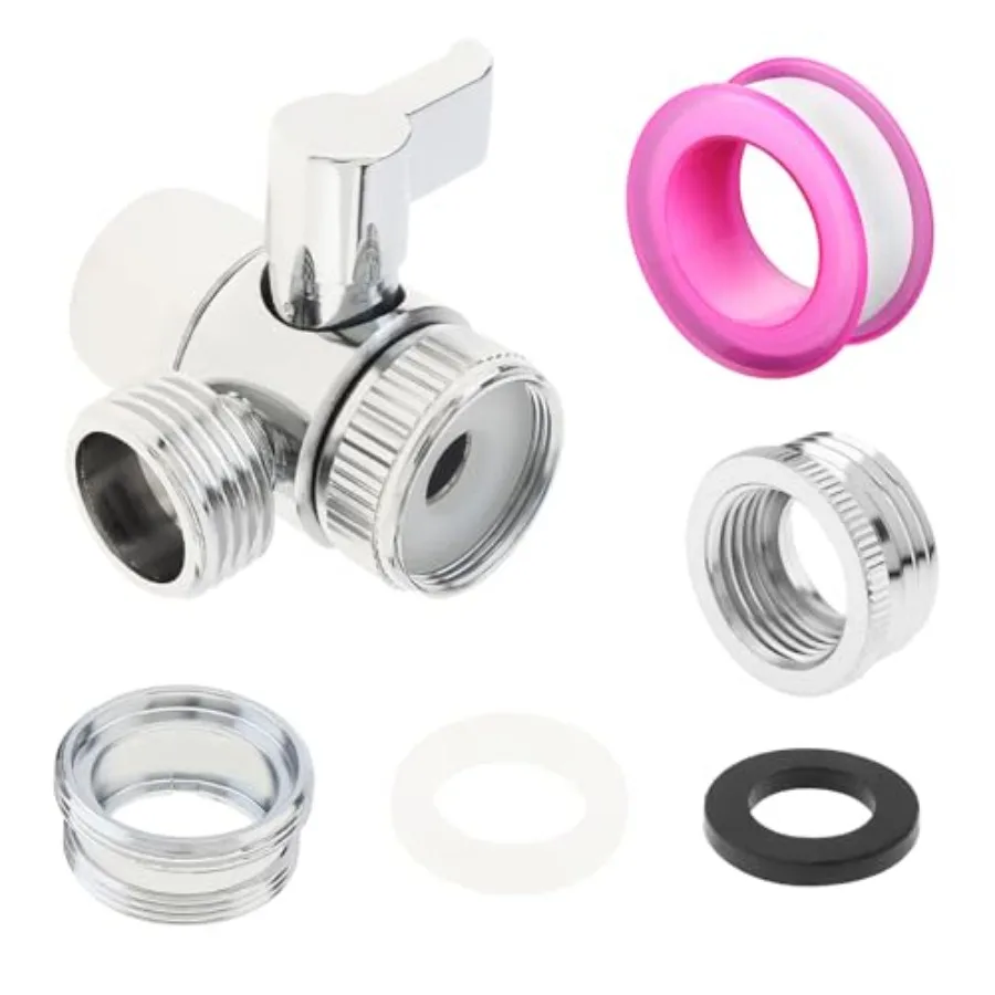 Sink Faucet Diverter Valve, Sink Valve Diverter Faucet Splitter for G1/2" Shower Hose, Kitchen, Bathroom Replacement Part Adapt
Sink Faucet Diverter Valve, Sink Valve Diverter Faucet Splitter for G1/2" Shower Hose, Kitchen, Bathroom Replacement Part Adapt