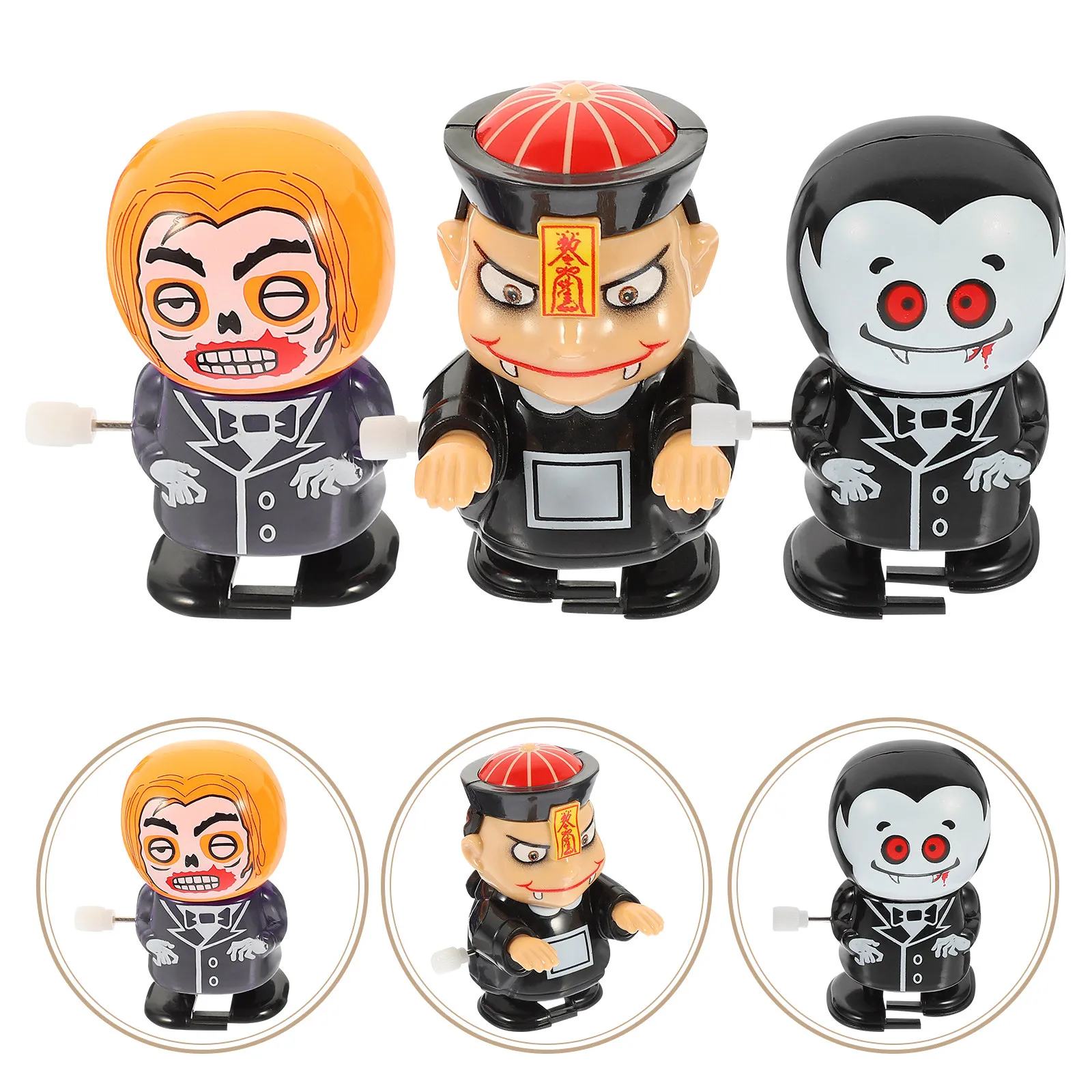 3 Pcs Halloween Toys Ghost Wind-up Zombies Props Design Party Favors Clockwork Novelty
3 Pcs Halloween Toys Ghost Wind-up Zombies Props Design Party Favors Clockwork Novelty