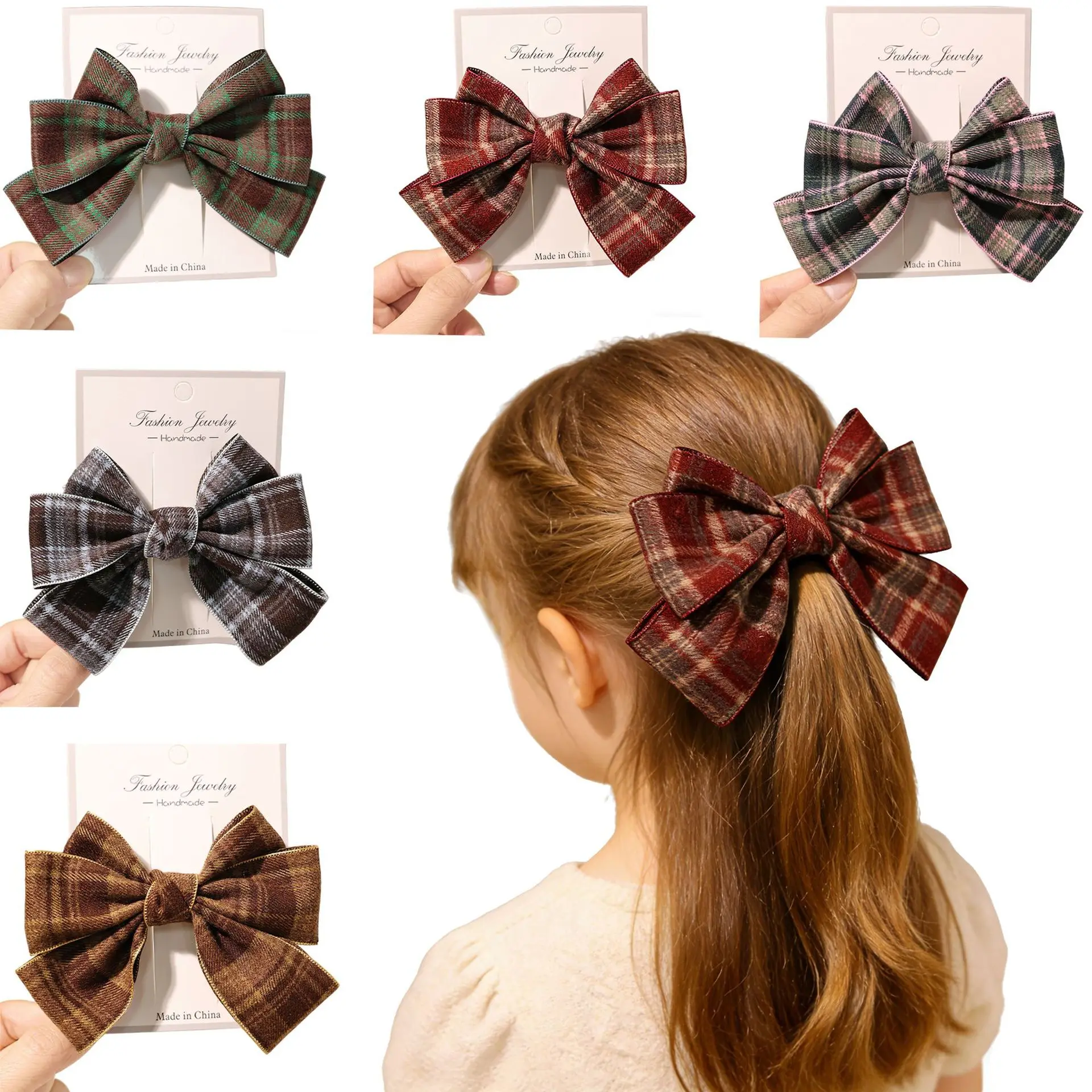 12pcs/lot Beautiful Girls Hair Clips Spring Vintage Butterfly Tie Clip Hair Decoration Bow Modern Handmade High Quality Hairclip
12pcs/lot Beautiful Girls Hair Clips Spring Vintage Butterfly Tie Clip Hair Decoration Bow Modern Handmade High Quality Hairclip