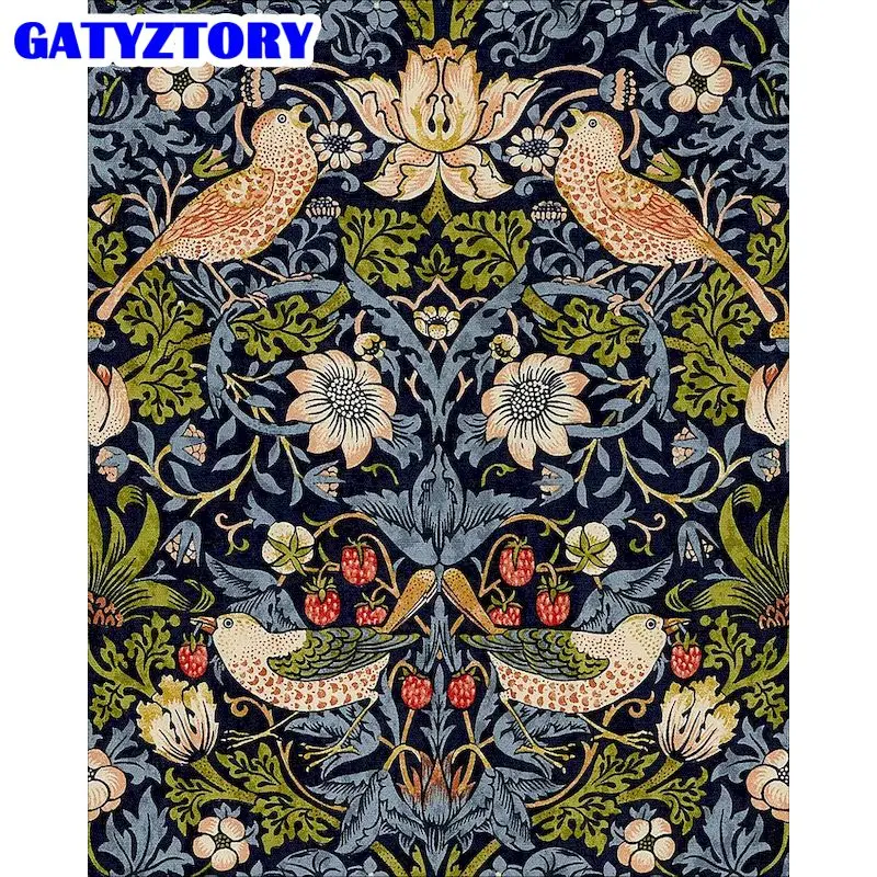 GATYZTORY Painting By Number Bird And Flowers Drawing On Canvas Handpainted Art Gift Diy Pictures By Number Kits Home Decor
GATYZTORY Painting By Number Bird And Flowers Drawing On Canvas Handpainted Art Gift Diy Pictures By Number Kits Home Decor