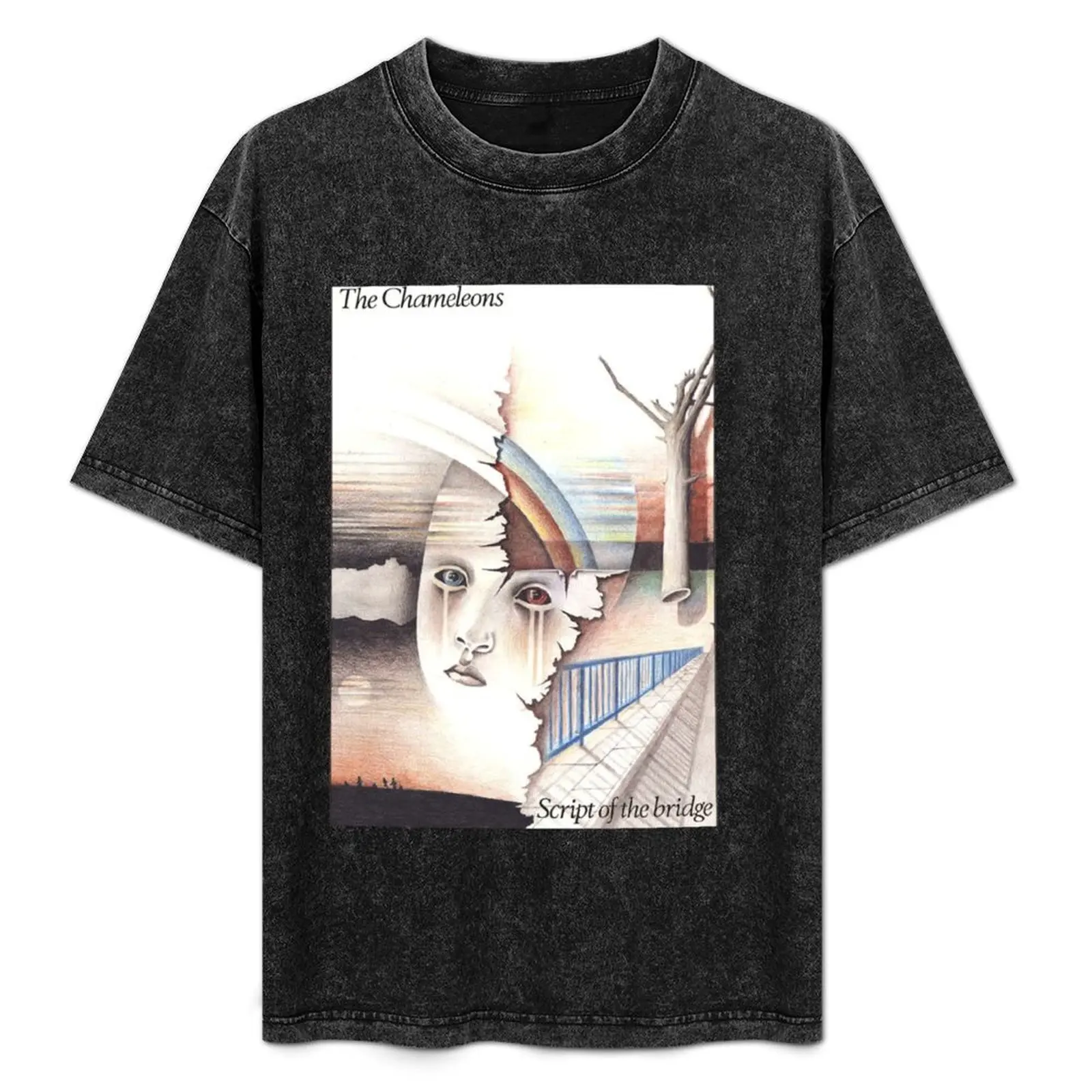 The Chameleons Script of The Bridge, The Bridge Script by Chameleons T-Shirt Abstract Pattern Print Top
The Chameleons Script of The Bridge, The Bridge Script by Chameleons T-Shirt Abstract Pattern Print Top