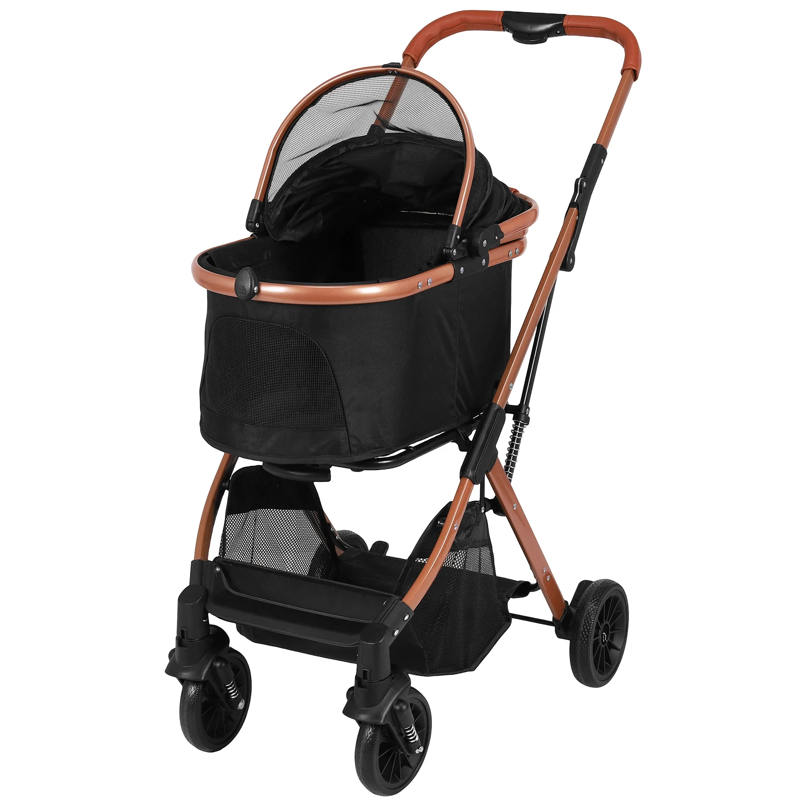 Коляска для собак Smooth-Ride, вседорожная, 4 колеса, складная, вентилируемая, с солнцезащитным козырьком, для маленьких и средних собак и кошек
Коляска для собак Smooth-Ride, вседорожная, 4 колеса, складная, вентилируемая, с солнцезащитным козырьком, для маленьких и средних собак и кошек