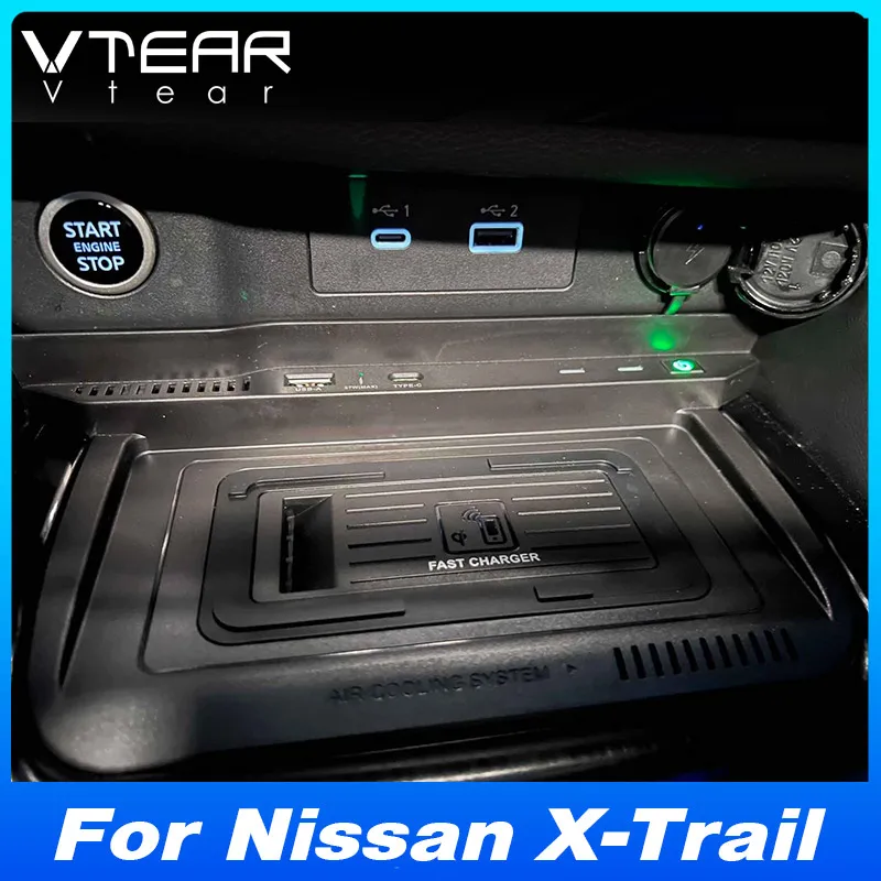 Для Nissan X-Trail T33 2022-2024 Автомобильное беспроводное зарядное устройство Быстрая зарядная пластина для сотового телефона Адаптер Модификация интерьера Автозапчасти
Для Nissan X-Trail T33 2022-2024 Автомобильное беспроводное зарядное устройство Быстрая зарядная пластина для сотового телефона Адаптер Модификация интерьера Автозапчасти