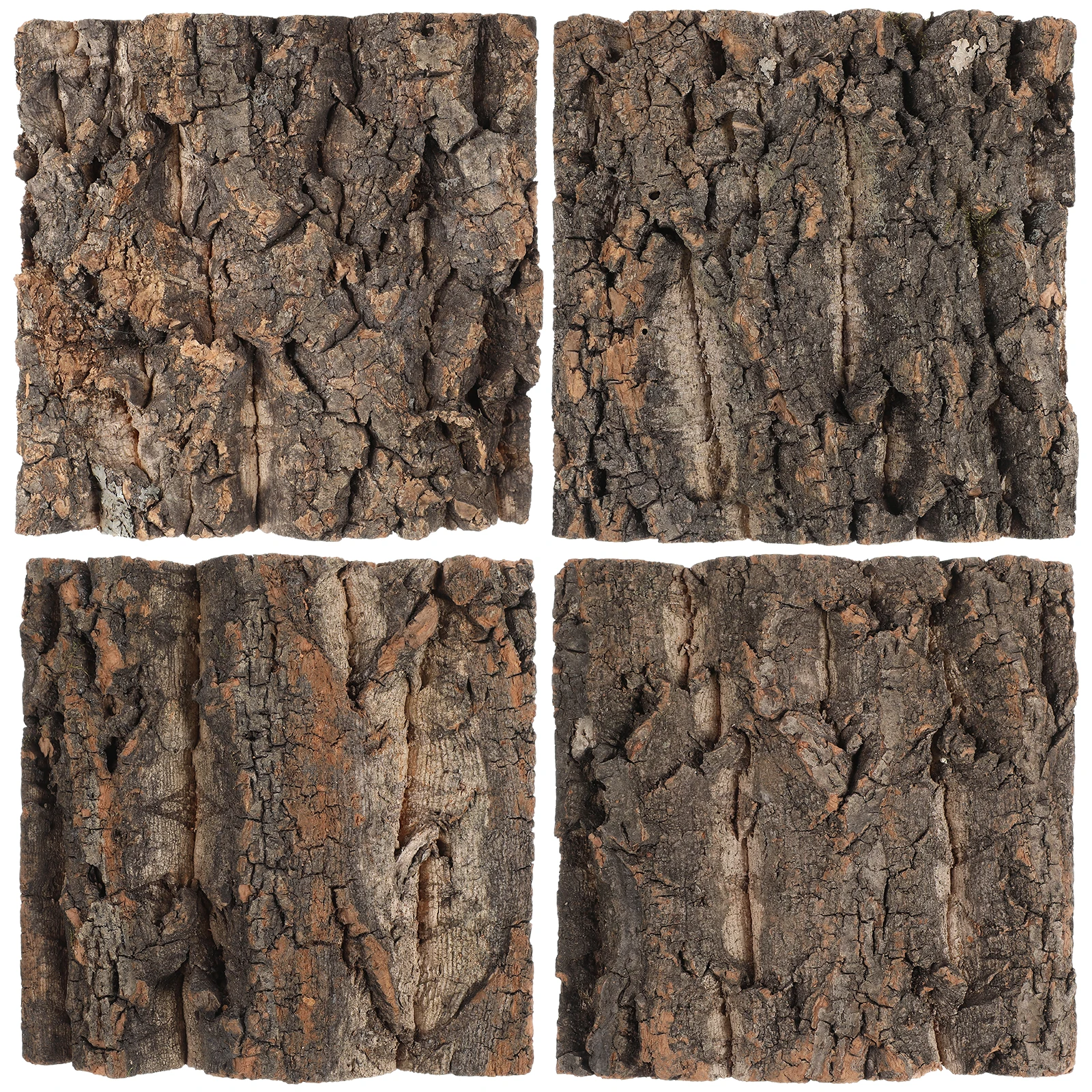 4 Pcs Crawler Fish Tank Decoration Decors Bearded Dragon Cork Bark Background Natural
4 Pcs Crawler Fish Tank Decoration Decors Bearded Dragon Cork Bark Background Natural