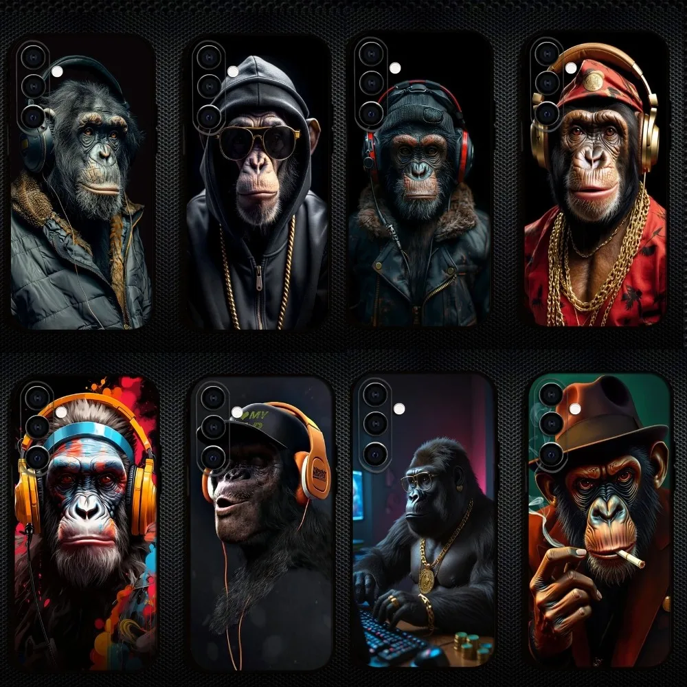 Funny chimpanzee Phone Case For Samsung Galaxy A73/A72/A71/A70/A53/A52/A51/Others Soft Black Shell
Funny chimpanzee Phone Case For Samsung Galaxy A73/A72/A71/A70/A53/A52/A51/Others Soft Black Shell
