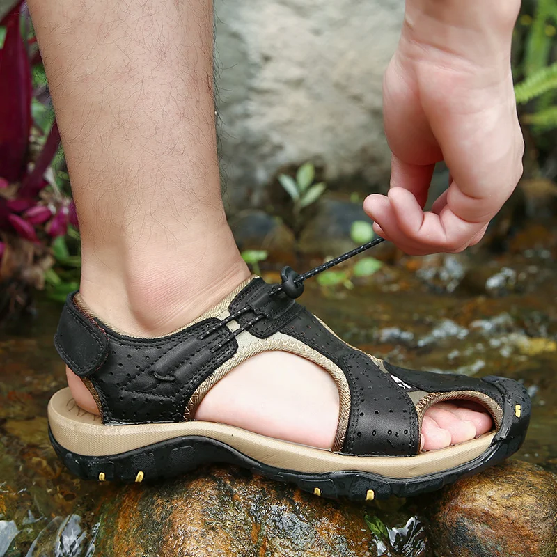 Hot Sale Large Size Men's Vacation Beach Sandals Travel Leisure Outdoor Sports Sandals Hiking Sandals 38-48#
Hot Sale Large Size Men's Vacation Beach Sandals Travel Leisure Outdoor Sports Sandals Hiking Sandals 38-48#