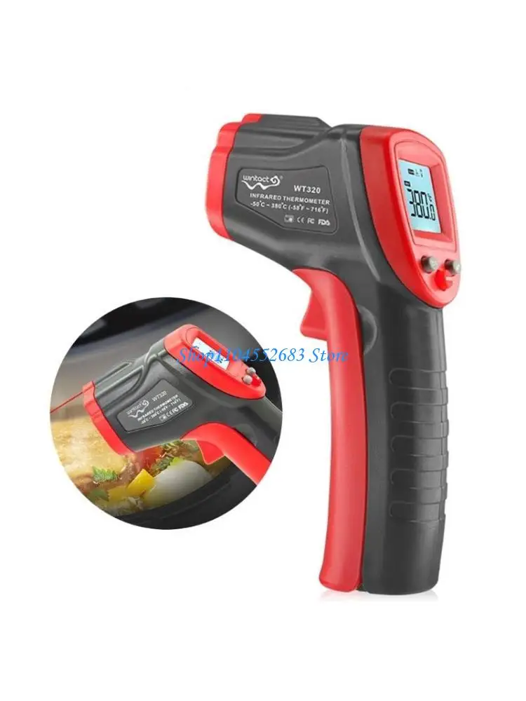 Y6GD Handheld Temp Reader -50 to 380℃ Thermometers Handheld Temperature Measure Tool
Y6GD Handheld Temp Reader -50 to 380℃ Thermometers Handheld Temperature Measure Tool