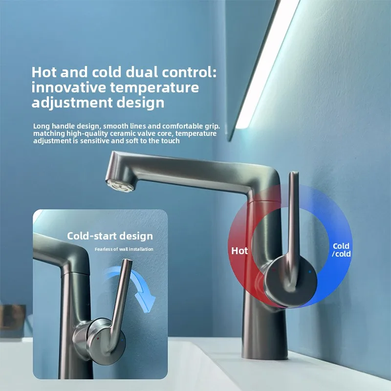 New Bathroom Basin Faucet Hot and Cold Rotation Lavotory Faucet Bathroom Vessel Sink Mixer Taps Brass
New Bathroom Basin Faucet Hot and Cold Rotation Lavotory Faucet Bathroom Vessel Sink Mixer Taps Brass