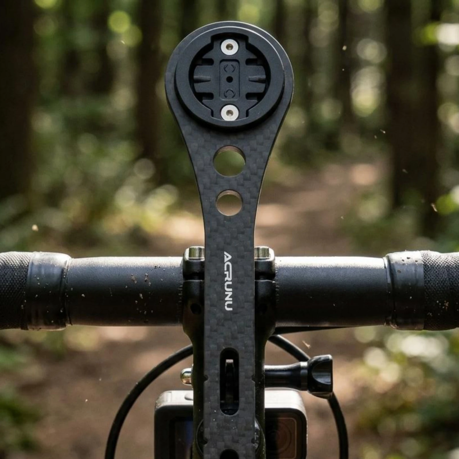 Carbon-Fiber Bike Computer Extension Mount Woven Finish Integrated Handlebar Extension Bracket out Front Bike Mount Cutout Slots
Carbon-Fiber Bike Computer Extension Mount Woven Finish Integrated Handlebar Extension Bracket out Front Bike Mount Cutout Slots