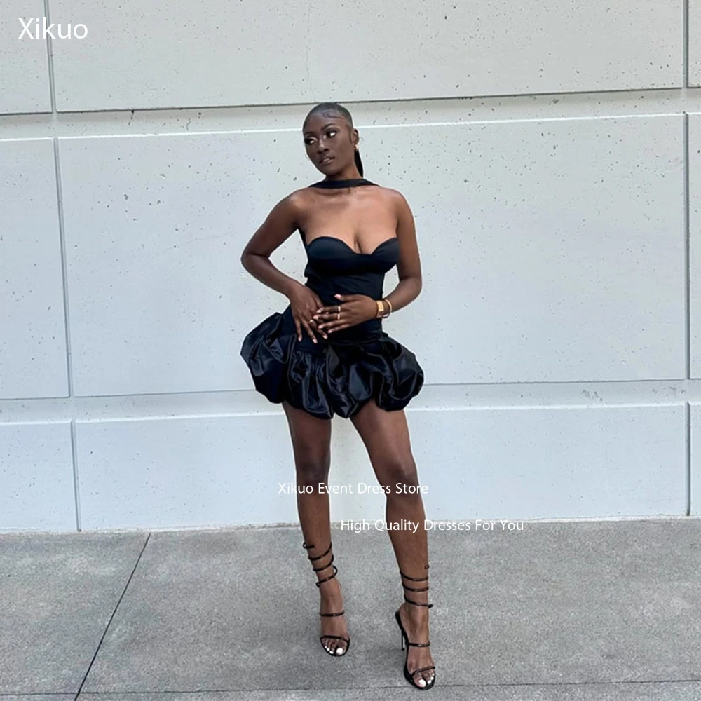 Xikuo Short Prom Dresses For Black Girls Sexy Backless Evening Dress Celebrity Gown Ball Gown Birthday Party Gowns Customized
Xikuo Short Prom Dresses For Black Girls Sexy Backless Evening Dress Celebrity Gown Ball Gown Birthday Party Gowns Customized