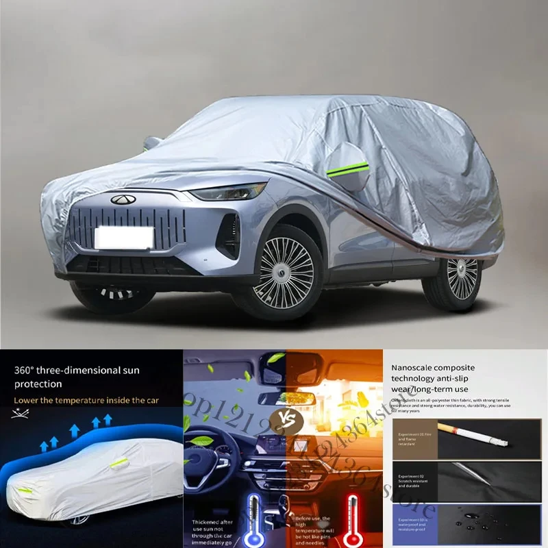 Чехол для автомобиля Chery Fulwin T9 210T, наружный чехол для автомобиля, наружная защита, полностью водонепроницаемые чехлы для автомобиля
Чехол для автомобиля Chery Fulwin T9 210T, наружный чехол для автомобиля, наружная защита, полностью водонепроницаемые чехлы для автомобиля
