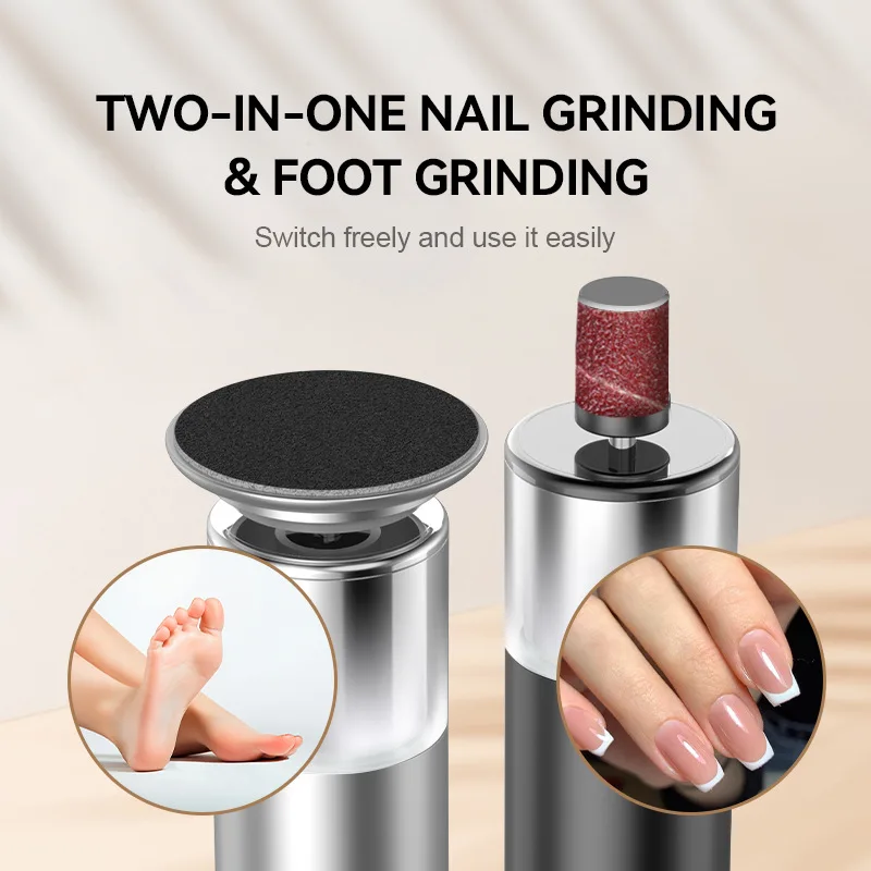 New multifunctional electric foot grinder for polishing heels rubbing feet pedicure manicure exfoliating dead skin foot pedicure
New multifunctional electric foot grinder for polishing heels rubbing feet pedicure manicure exfoliating dead skin foot pedicure