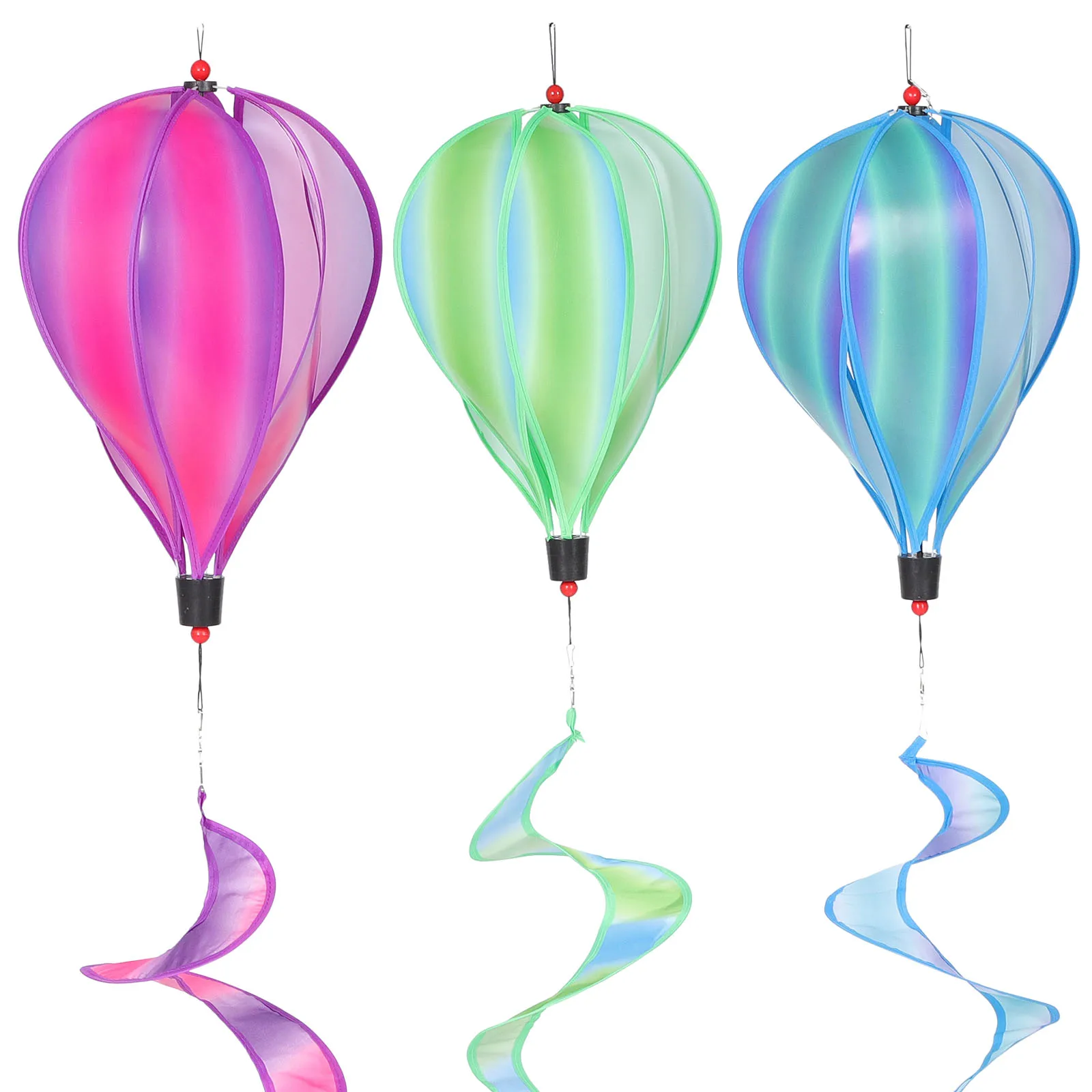 3pcs Hot Air Balloon Windmill Decor Colorful Rainbow Spinners Garden Patio Outdoor Hanging Home Spiral Balloon
3pcs Hot Air Balloon Windmill Decor Colorful Rainbow Spinners Garden Patio Outdoor Hanging Home Spiral Balloon