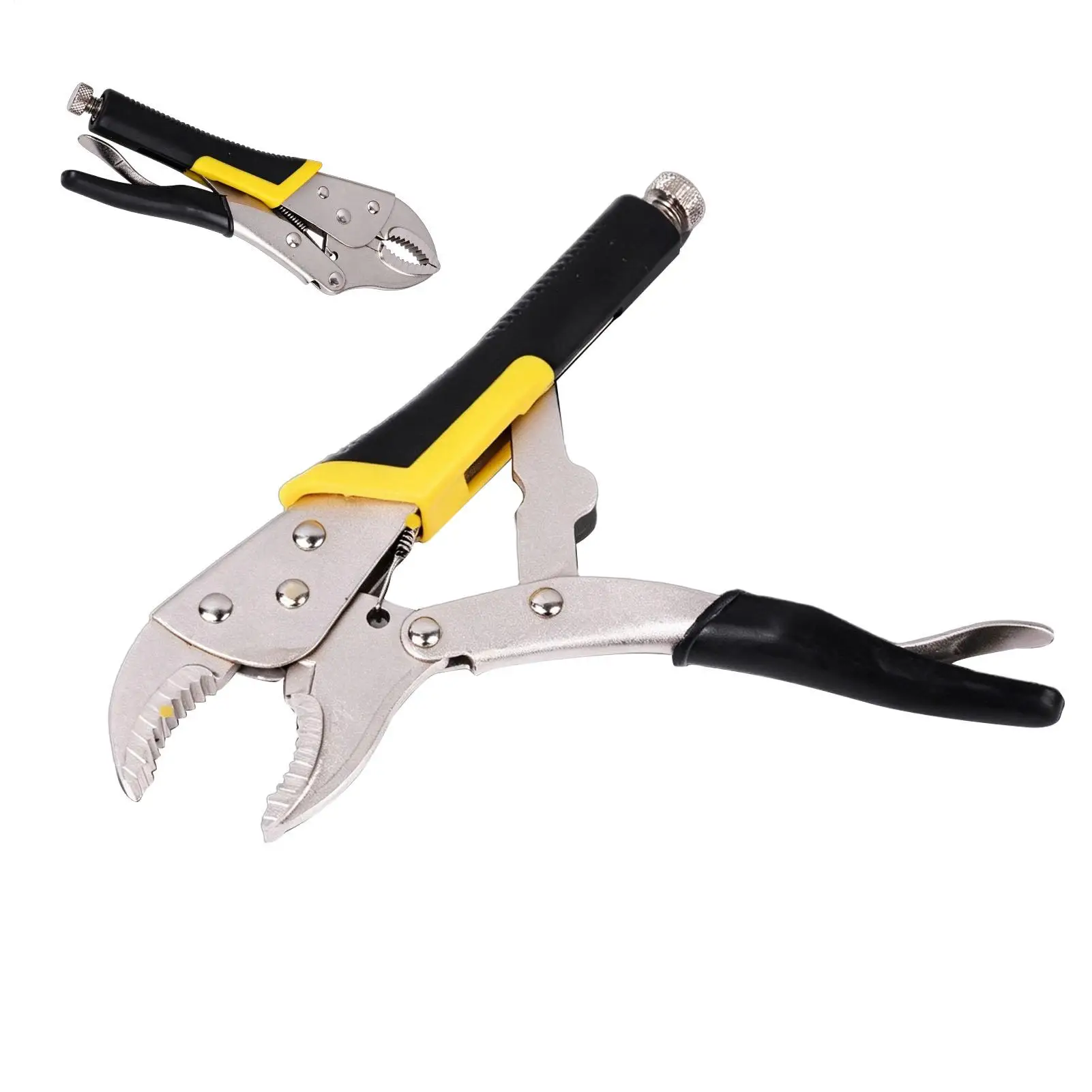 Pliers Tool Heavy Duty Ergonomic C-Shaped Multi-Function Clamp GrooveJoint Pliers for Electrical Fishing Mechanic Car Garden
Pliers Tool Heavy Duty Ergonomic C-Shaped Multi-Function Clamp GrooveJoint Pliers for Electrical Fishing Mechanic Car Garden