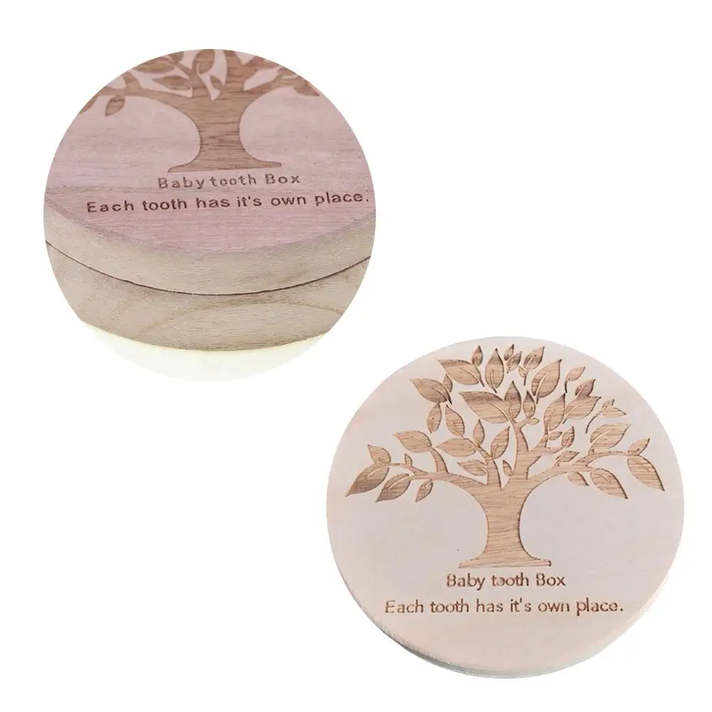 Creative Baby Teeth Box Wooden Lanugo Deciduous Teeth Container Round English Words Storage Boxes Keepsake Souvenir Gift
Creative Baby Teeth Box Wooden Lanugo Deciduous Teeth Container Round English Words Storage Boxes Keepsake Souvenir Gift