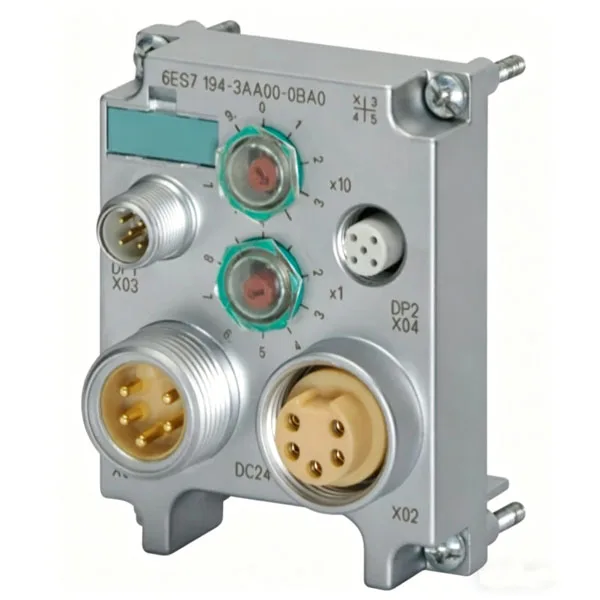 6ES7194-3AA00-0BA0 Terminal connector module
6ES7194-3AA00-0BA0 Terminal connector module