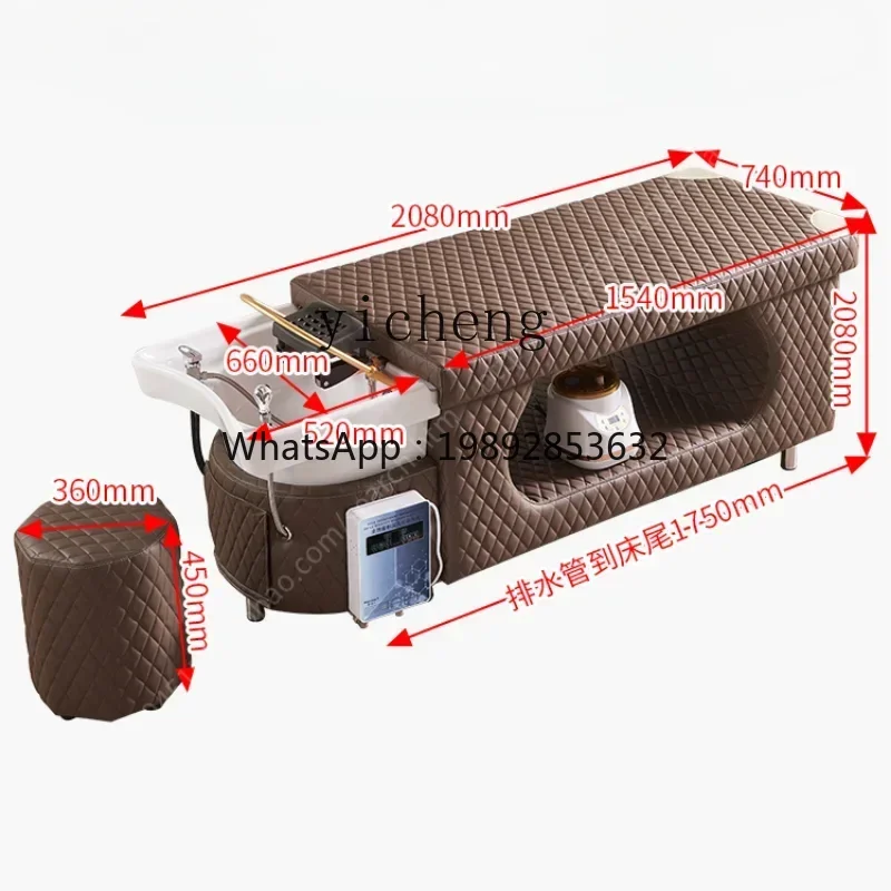 B1 Shampoo Chair Thickened Facial Bed Beauty Salon Special Head Therapy Bed Pattern Water Circulation
B1 Shampoo Chair Thickened Facial Bed Beauty Salon Special Head Therapy Bed Pattern Water Circulation