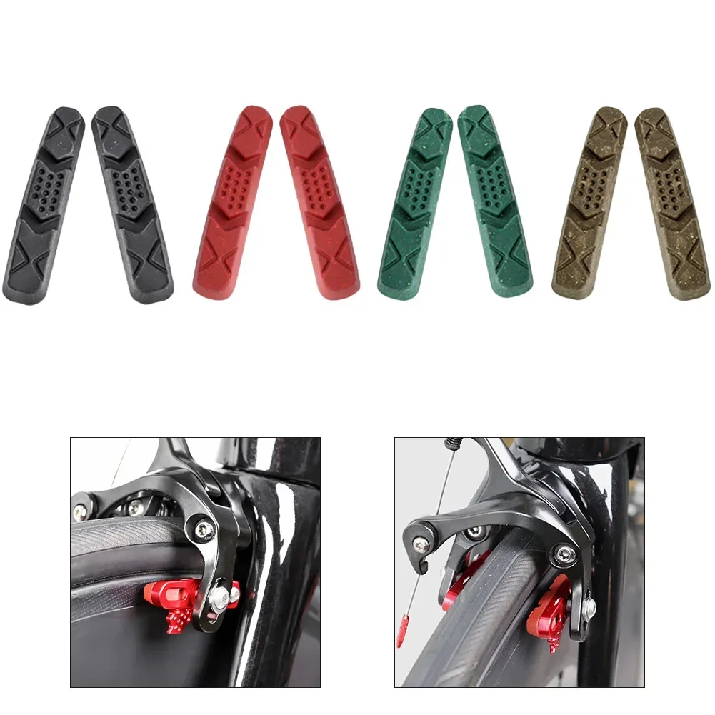 Aluminum Alloy Pad Carbon Fiber Rim Brake Bicycle Repair 55.4x24.3x24MM Drainage Pattern Design Heat-Dissipating Rubber
Aluminum Alloy Pad Carbon Fiber Rim Brake Bicycle Repair 55.4x24.3x24MM Drainage Pattern Design Heat-Dissipating Rubber
