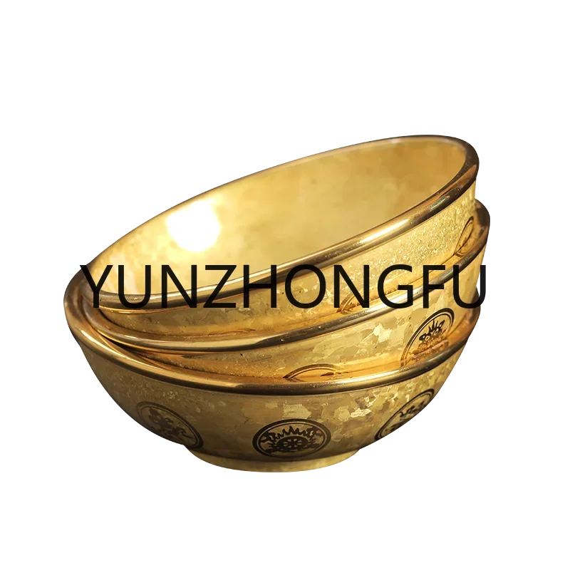 Buddhist supplies pure copper crystal thickened water bowl eight auspicious home decoration holy
Buddhist supplies pure copper crystal thickened water bowl eight auspicious home decoration holy