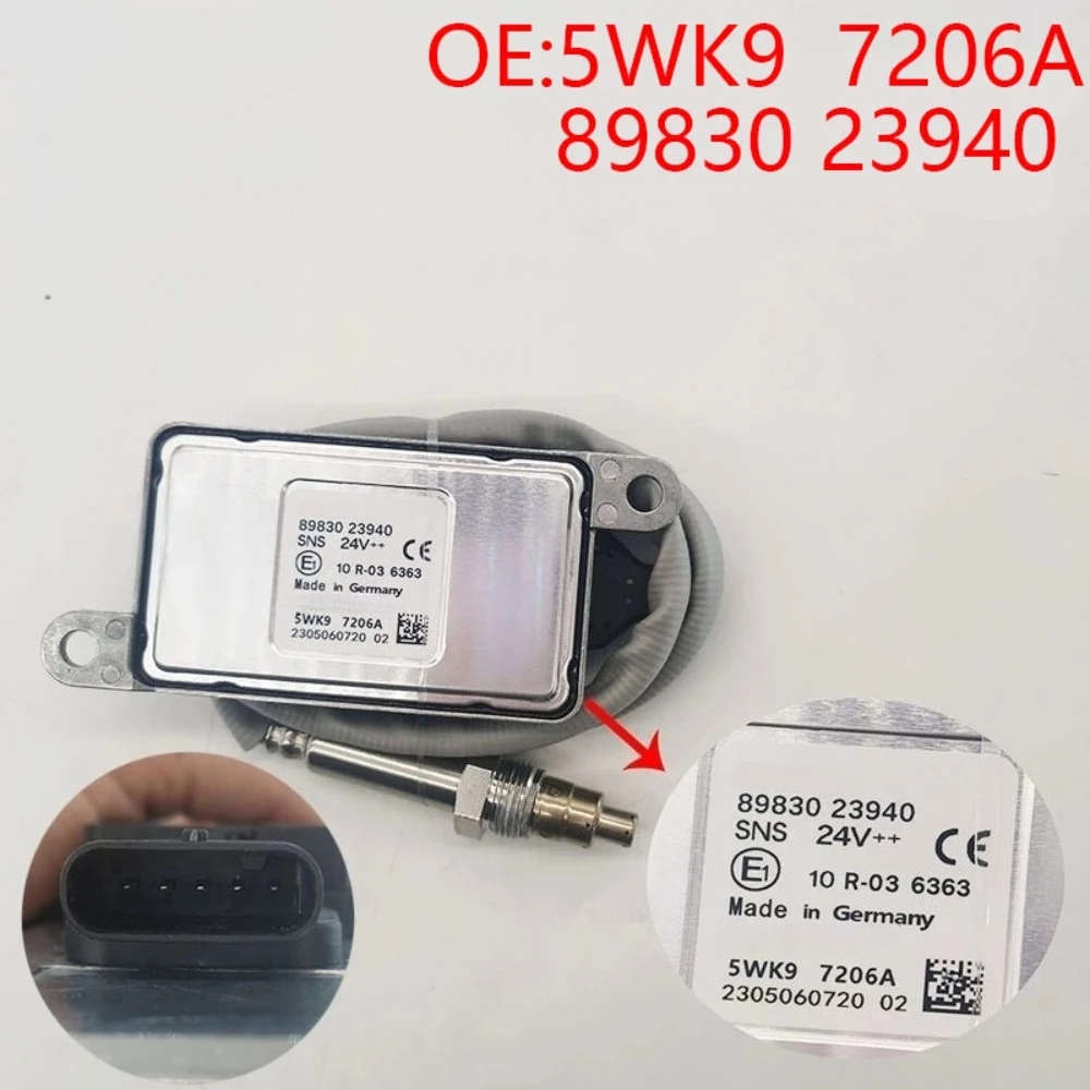 Original High quality New For 5WK97206A 8983023940 Original New Nitrogen Oxide Sensor Nox Sensor 24V For ISUZU Truck Parts
Original High quality New For 5WK97206A 8983023940 Original New Nitrogen Oxide Sensor Nox Sensor 24V For ISUZU Truck Parts