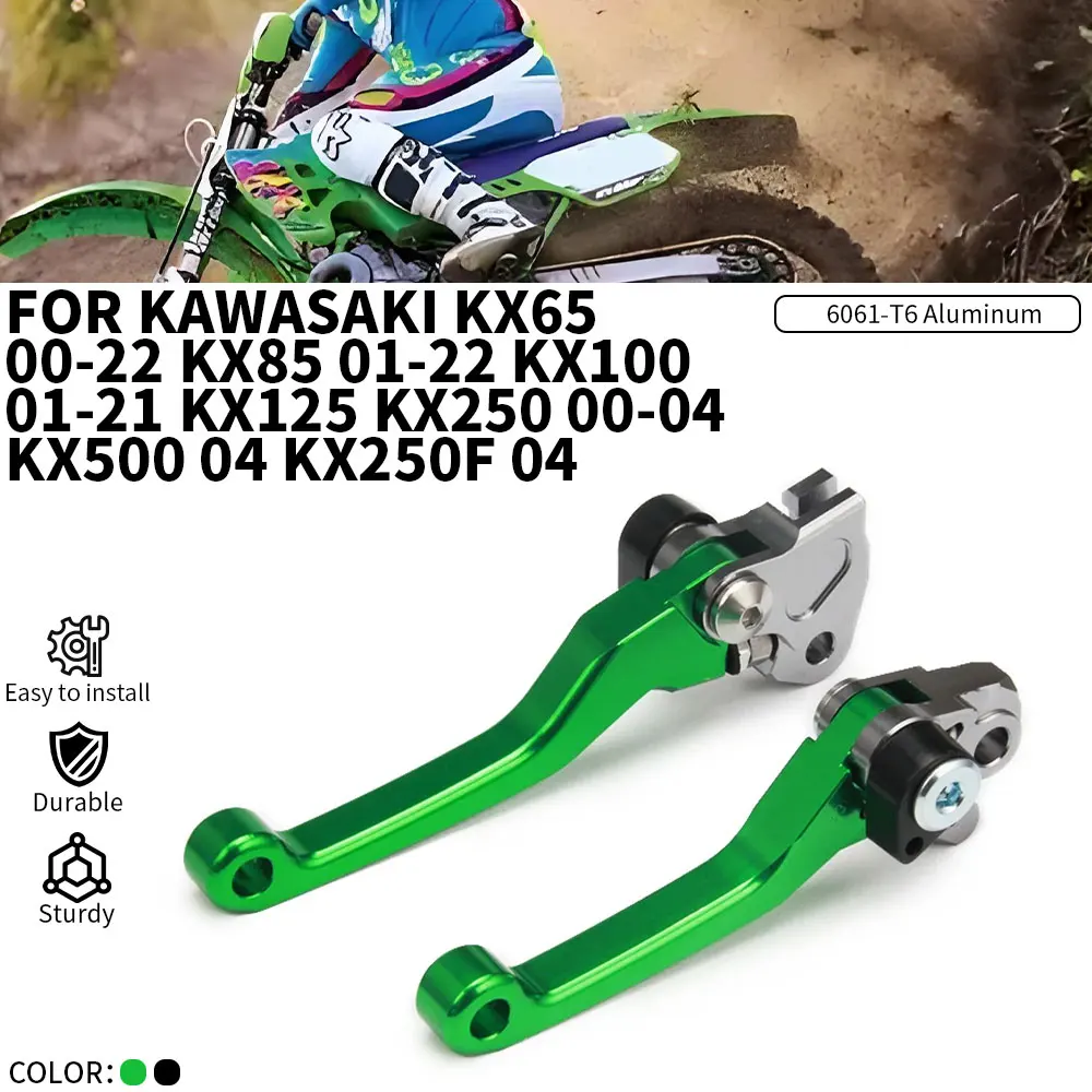 Motorcycle CNC Brake Clutch Lever For Kawasaki KX65 00-22 KX85 01-22 KX100 01-21 KX125 KX250 00-04 KX500 04 KX250F 04 Dirt Bike
Motorcycle CNC Brake Clutch Lever For Kawasaki KX65 00-22 KX85 01-22 KX100 01-21 KX125 KX250 00-04 KX500 04 KX250F 04 Dirt Bike