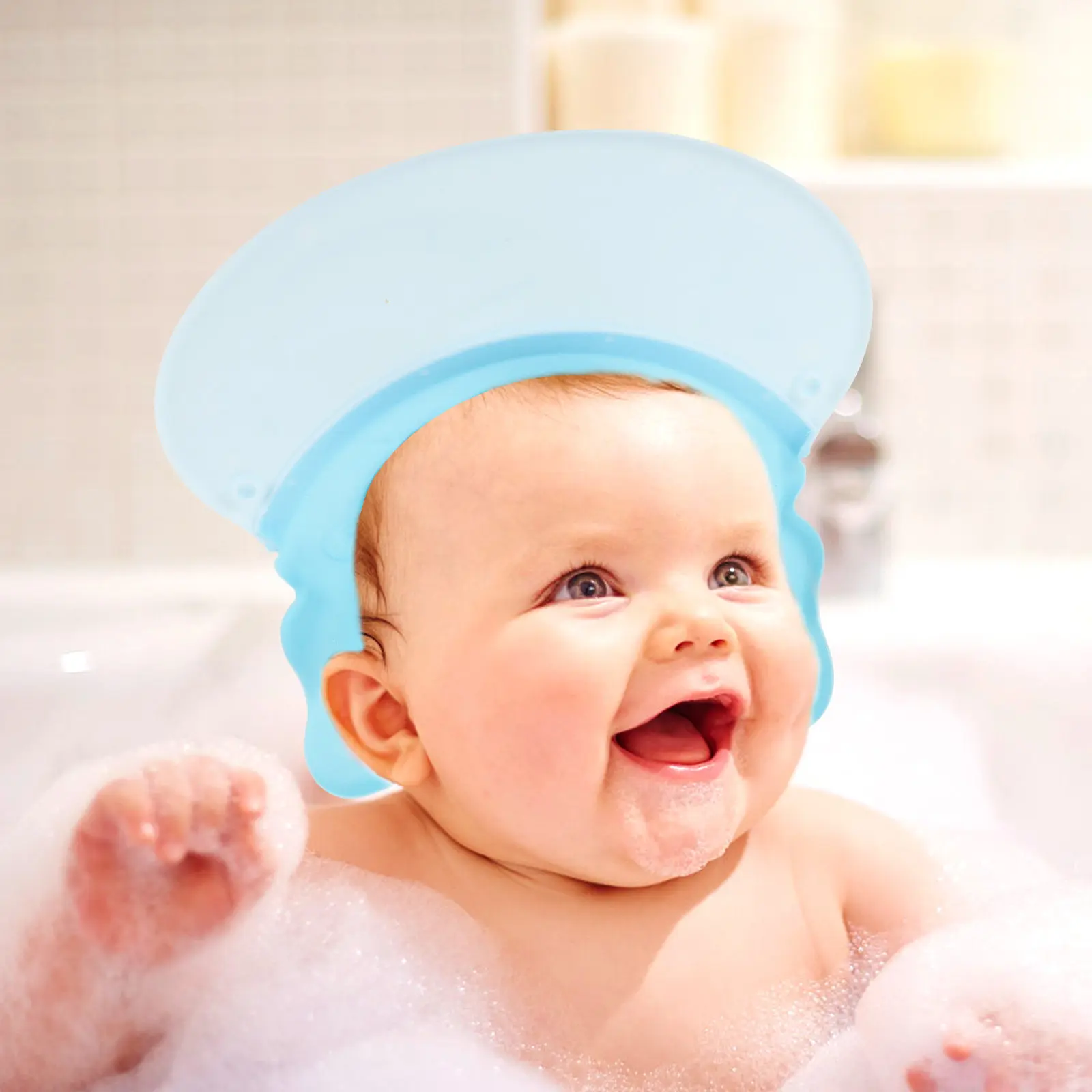 Adjustable Baby Shower Cap Ear Protector Shampoo Hat Waterproof Infant Bathing Hair Washing Cap Cute Safe Baby Bath Hat
Adjustable Baby Shower Cap Ear Protector Shampoo Hat Waterproof Infant Bathing Hair Washing Cap Cute Safe Baby Bath Hat