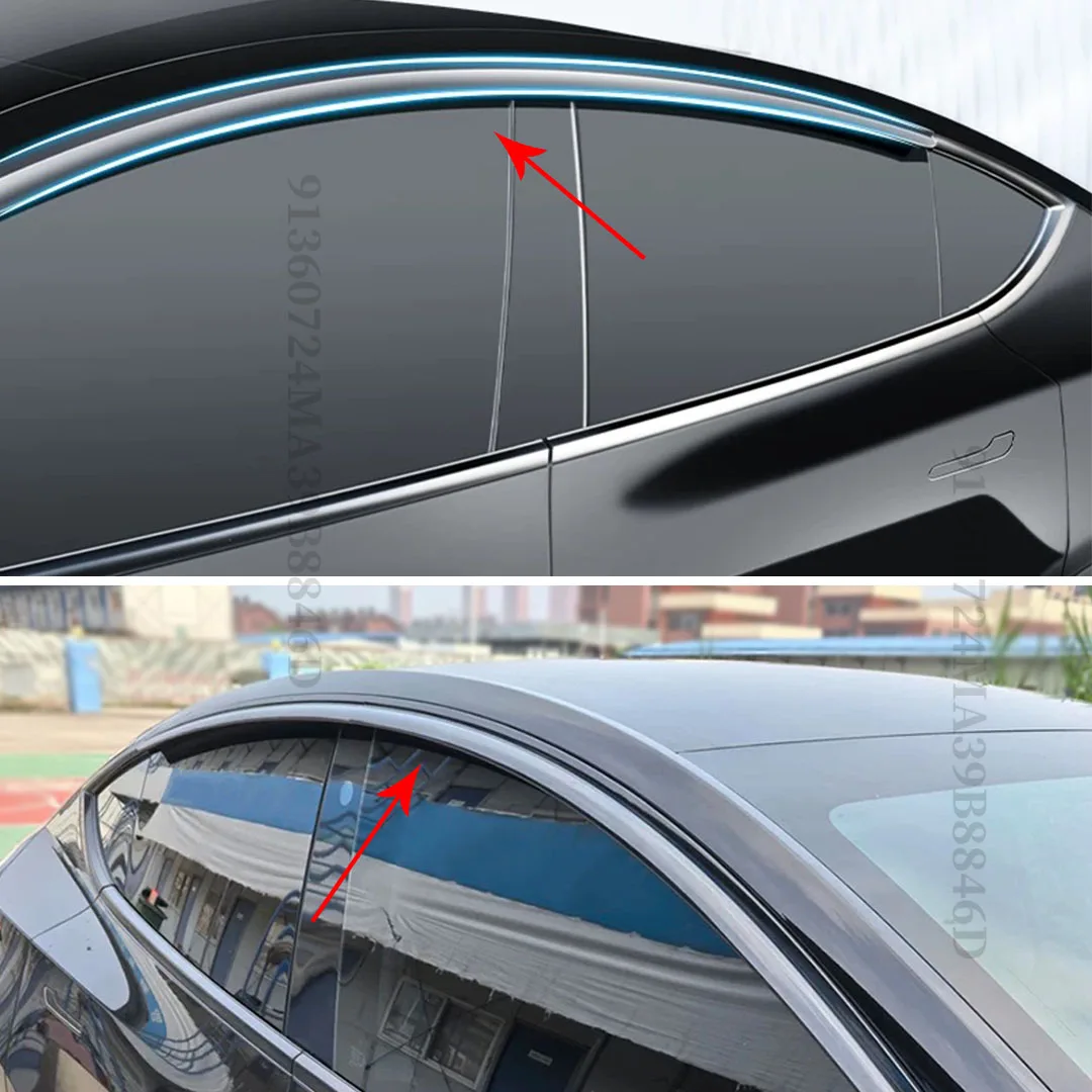 Body Kit Tuning Accessories Decoration Wind Deflector Rain Guard Brow For Tesla Model Y 2019-2023 Window Visors Shade Refit 4PCS
Body Kit Tuning Accessories Decoration Wind Deflector Rain Guard Brow For Tesla Model Y 2019-2023 Window Visors Shade Refit 4PCS