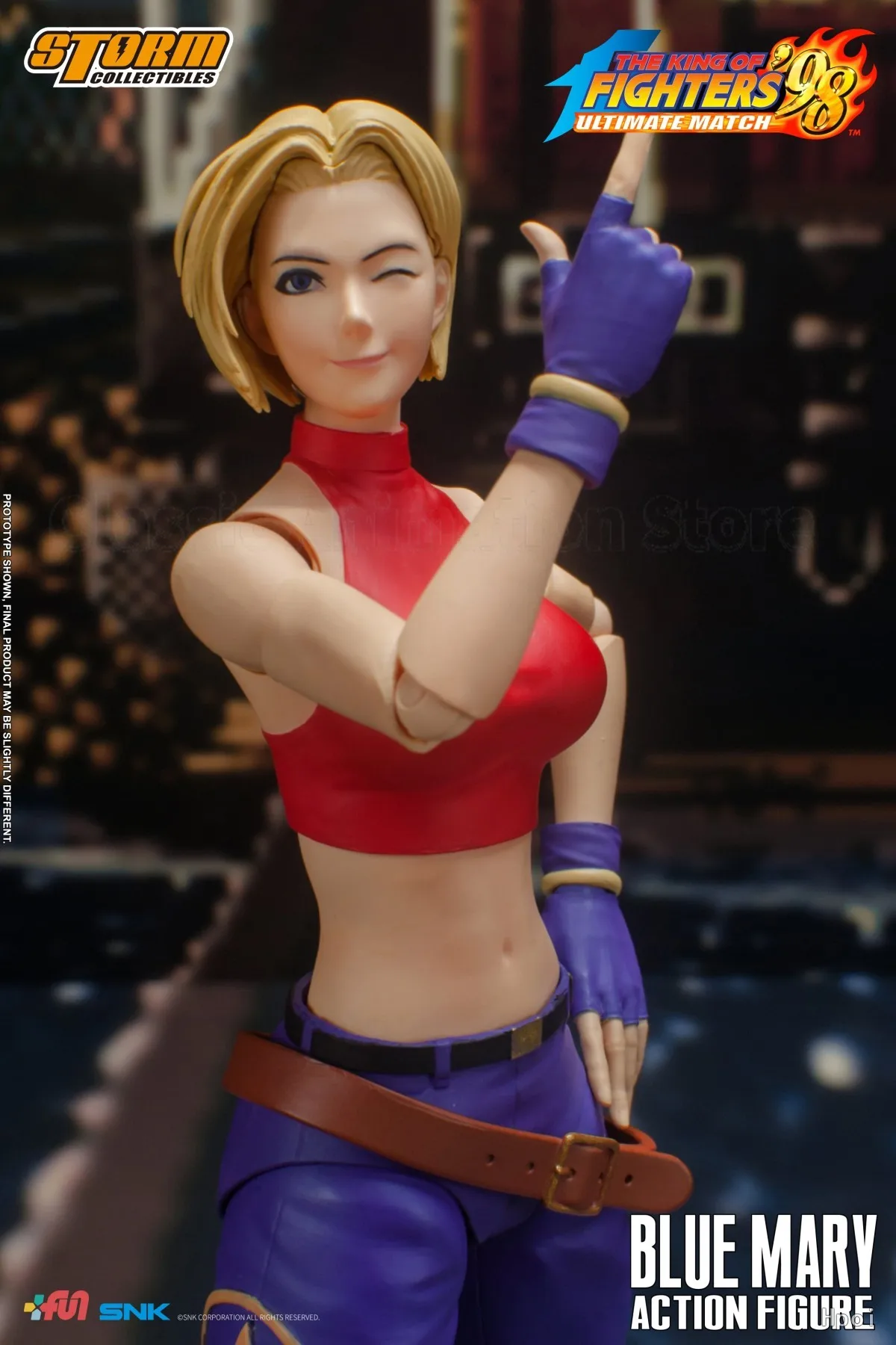 【Оригинал】Storm Collectibles THE KING OF FIGHTERS '98 ULTIMATE MATCH Blue Mary 1/12 Модель игрушки
【Оригинал】Storm Collectibles THE KING OF FIGHTERS '98 ULTIMATE MATCH Blue Mary 1/12 Модель игрушки