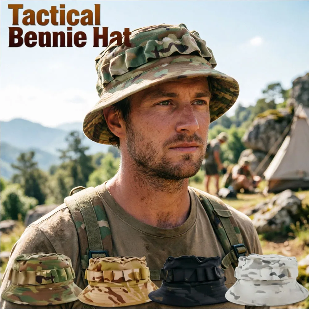 Tactical Boonie Hat Military Camo Wide Brim Hat Sun IR Protection Lightweight Bucket Hat For Fishing Hunting Airsoft Outdoor
Tactical Boonie Hat Military Camo Wide Brim Hat Sun IR Protection Lightweight Bucket Hat For Fishing Hunting Airsoft Outdoor