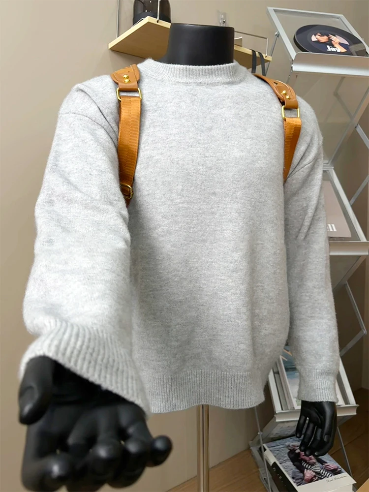 Мужской зимний свитер-куртка из плотной ткани с круглым вырезом, на флисовой подкладке, в американском стиле, вязаный, в стиле ретро, для повседневной носки
Мужской зимний свитер-куртка из плотной ткани с круглым вырезом, на флисовой подкладке, в американском стиле, вязаный, в стиле ретро, для повседневной носки