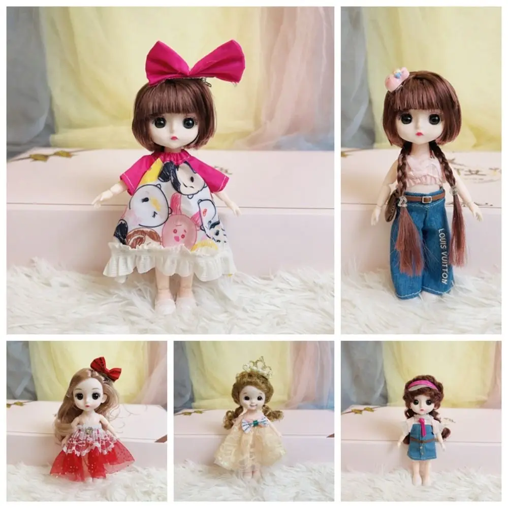 Имитация подвижных суставов BJD кукла с одеждой, обувью, красочная мини-кукла для девочек, 17 см, реалистичные подвижные суставы, мини-кукла для девочек
Имитация подвижных суставов BJD кукла с одеждой, обувью, красочная мини-кукла для девочек, 17 см, реалистичные подвижные суставы, мини-кукла для девочек