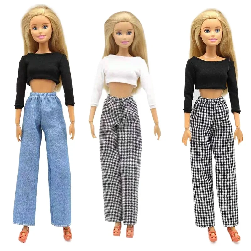 11.5" BJD Doll Clothes Sexy Long Sleeve Shirts For Barbie Outfits Short Tops Dolls Accessories For Barbie Dollhouse Kids Toy 1/6
11.5" BJD Doll Clothes Sexy Long Sleeve Shirts For Barbie Outfits Short Tops Dolls Accessories For Barbie Dollhouse Kids Toy 1/6