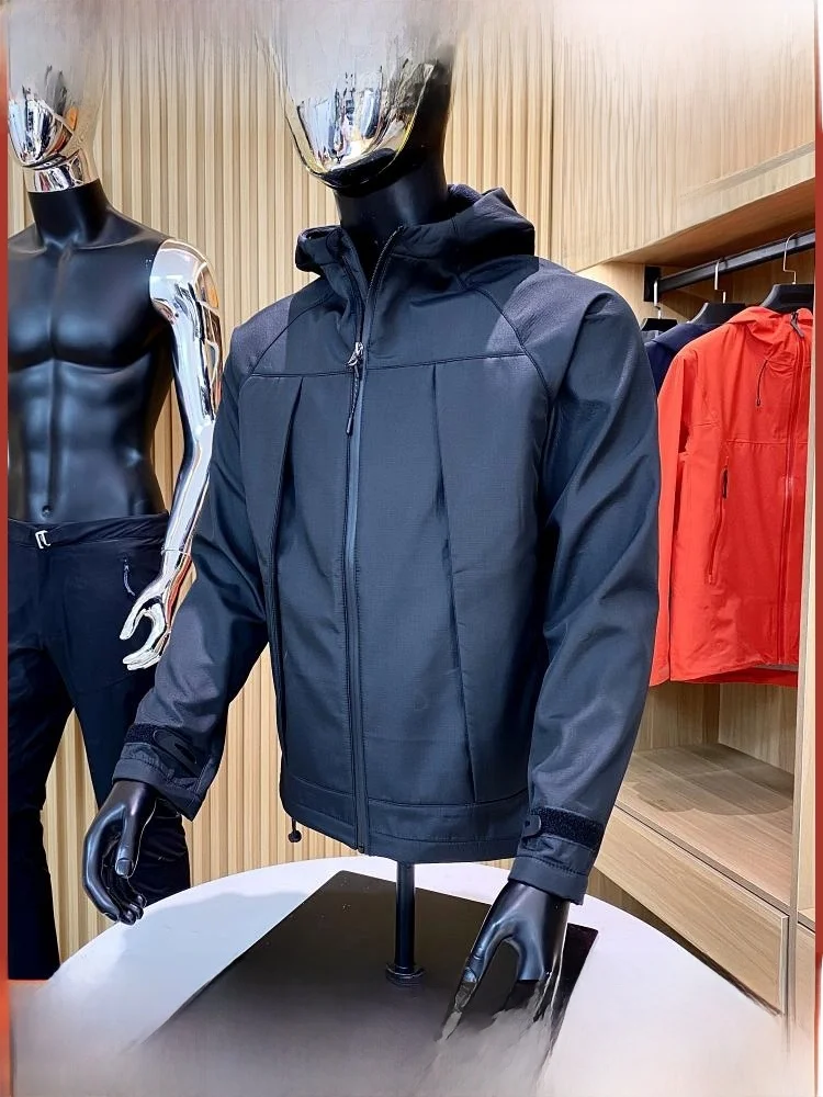 High-End Outdoor Men's Windproof Waterproof Fce-Lined Soft ell Jaet Autumn Winter Youth Faion Stand Fit Zipper Cl...
High-End Outdoor Men's Windproof Waterproof Fce-Lined Soft ell Jaet Autumn Winter Youth Faion Stand Fit Zipper Cl...