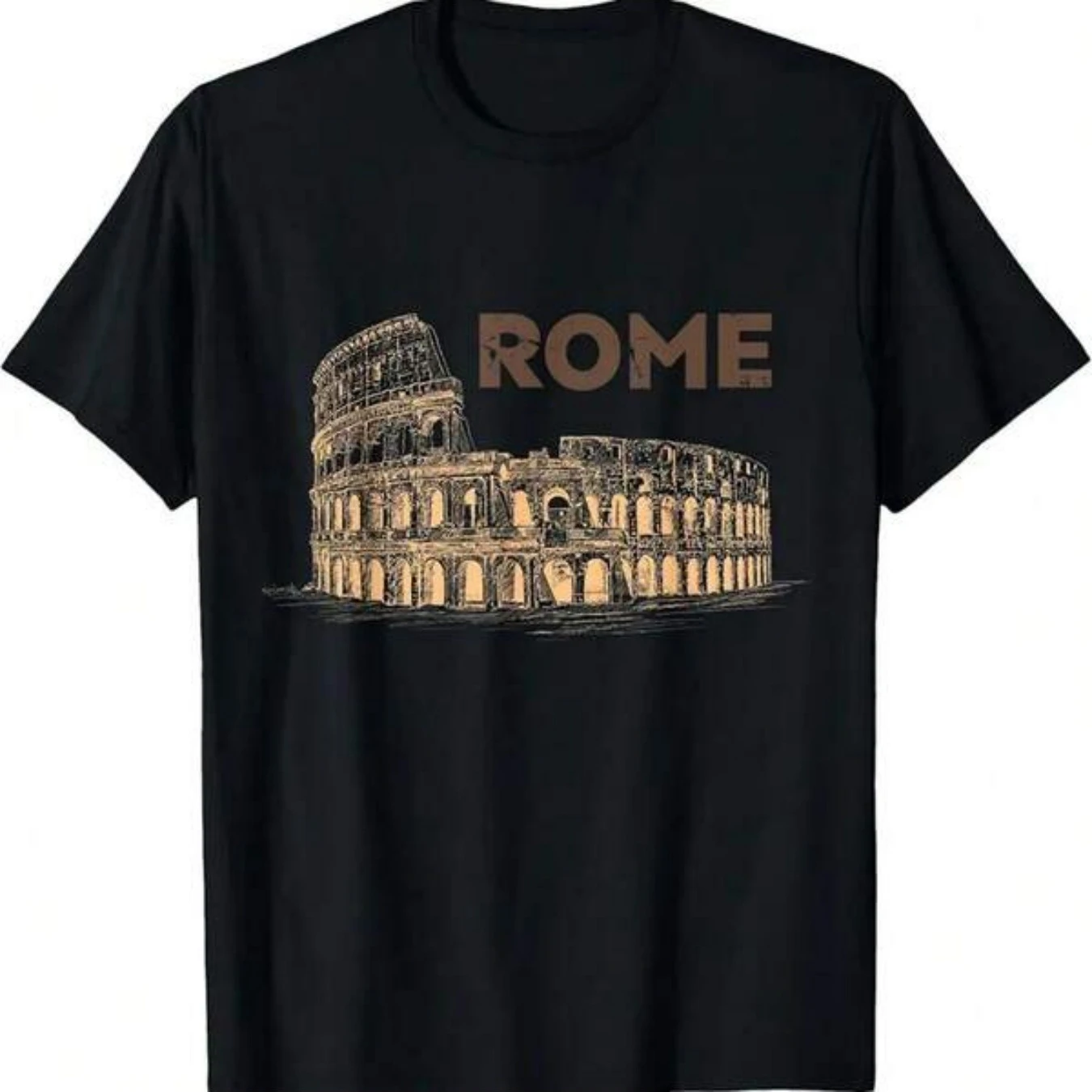 Ancient Rome Colosseum Graphic T-Shirt 100% Cotton O-Neck Short Sleeve Summer Casual Mens T-shirt Streetwear
Ancient Rome Colosseum Graphic T-Shirt 100% Cotton O-Neck Short Sleeve Summer Casual Mens T-shirt Streetwear
