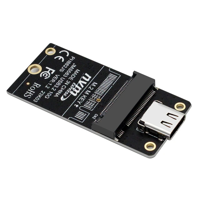 1 шт. адаптер корпуса SSD M.2 к Type-C JMS583, чип 10 Гбит/с, поддержка 2230 2242 2260, SSD, черный
1 шт. адаптер корпуса SSD M.2 к Type-C JMS583, чип 10 Гбит/с, поддержка 2230 2242 2260, SSD, черный