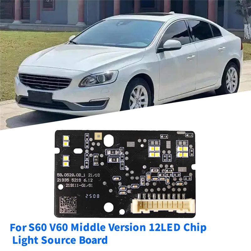 1Pair For VOLVO S60 Middle Version Headlight PCB Board 219111-01 219111-02 LED Chip Light Source 21911101 21911102
1Pair For VOLVO S60 Middle Version Headlight PCB Board 219111-01 219111-02 LED Chip Light Source 21911101 21911102