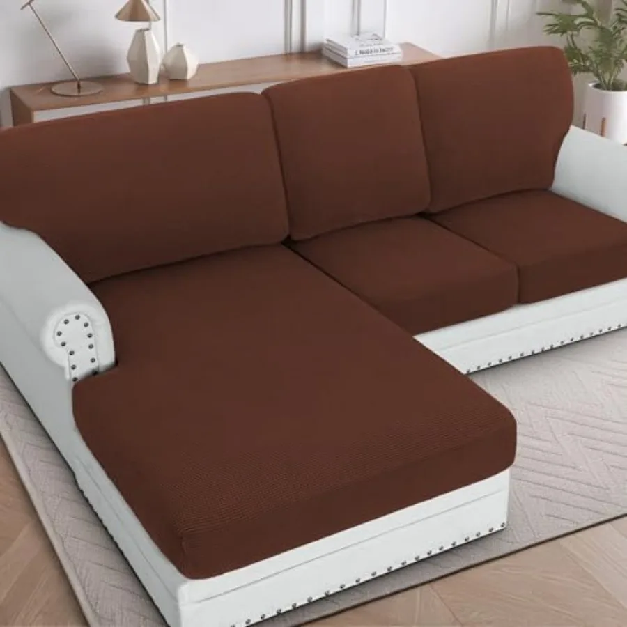 Sectional Couch Covers 3 Pieces Sofa Seat Cushion Covers L Shape Separate Cushion Couch Chaise Cover for Both Left/Right Sectio
Sectional Couch Covers 3 Pieces Sofa Seat Cushion Covers L Shape Separate Cushion Couch Chaise Cover for Both Left/Right Sectio