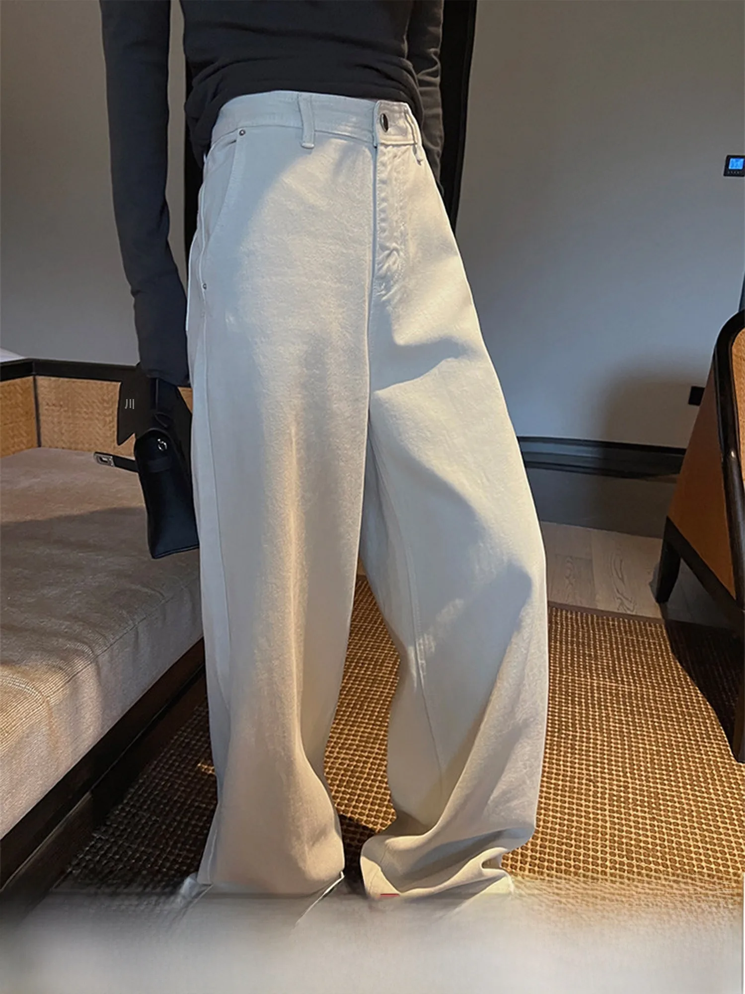 Superniniyy High Waist Straight Leg Jeans Women's Loose Fit Lazy Sle Water Waed Slimming Long Leg Cotton Denim Pants
Superniniyy High Waist Straight Leg Jeans Women's Loose Fit Lazy Sle Water Waed Slimming Long Leg Cotton Denim Pants