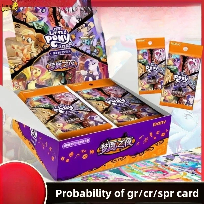 Карты для настольной игры KAYOU My Little Pony, серия Night Wave 3, детские коллекционные карточки, официальный подарок в стиле аниме
Карты для настольной игры KAYOU My Little Pony, серия Night Wave 3, детские коллекционные карточки, официальный подарок в стиле аниме
