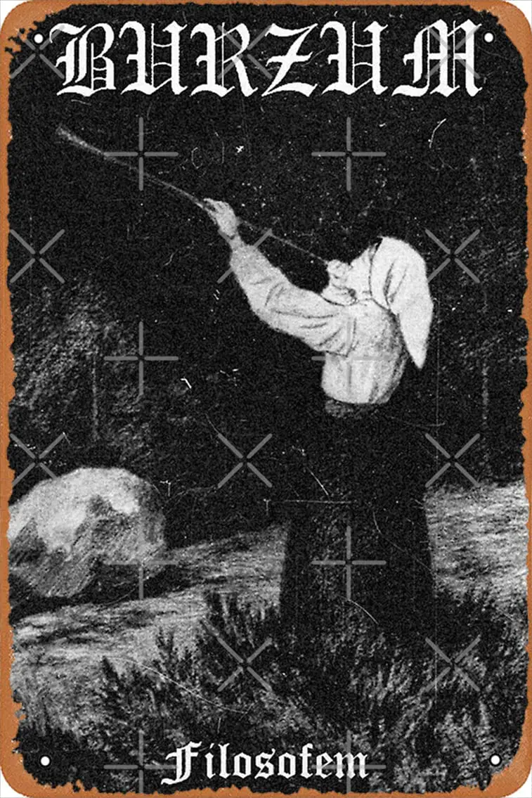 Постер Burzum Filosofem #1 в стиле ретро, металлический жестяной винтажный знак, 12X8 дюймов, домашний бар, мужская пещера, Настенный декор
Постер Burzum Filosofem #1 в стиле ретро, металлический жестяной винтажный знак, 12X8 дюймов, домашний бар, мужская пещера, Настенный декор