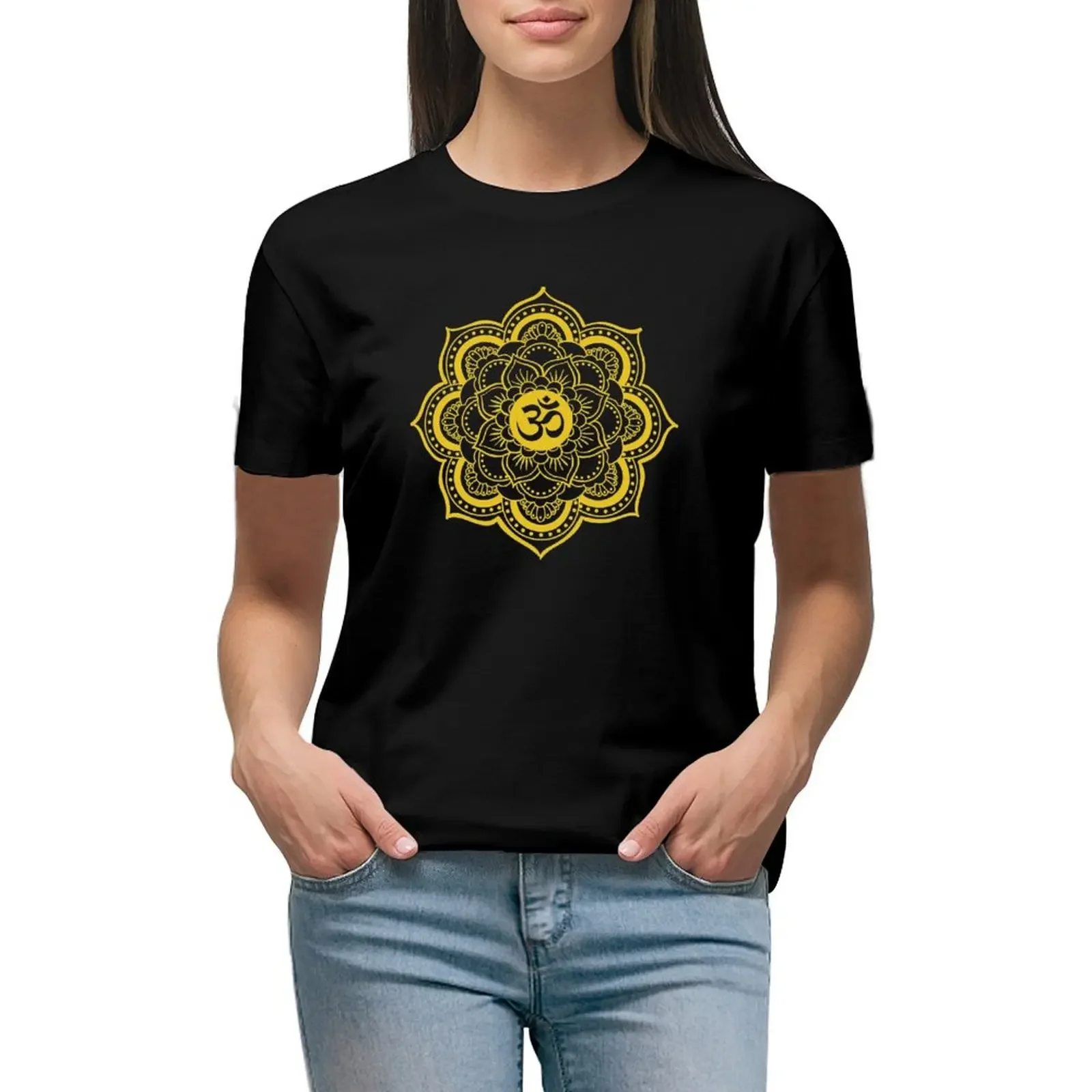 Sacred Geometry Ohm T-Shirt funny Short sleeve tee sweat animal prinfor Womens graphic t shirts
Sacred Geometry Ohm T-Shirt funny Short sleeve tee sweat animal prinfor Womens graphic t shirts